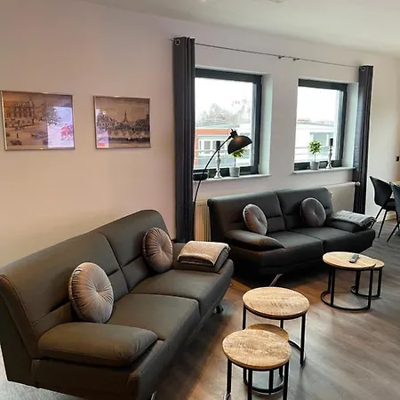 Ferienwohnung Penthouse Am Park Wilhelmshaven Exterior foto